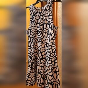 NWOT LOFT drop waist dress Medium Petite